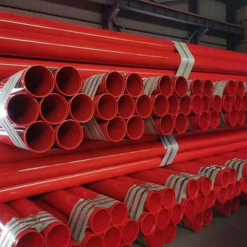 郑州涂塑钢管的摩擦阻力比较小的原因