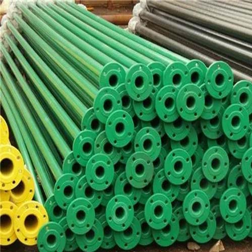 郑州涂塑钢管的施工